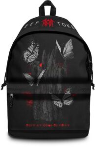 Rocksax - Sleep Token - Butterflies Logo - Daypack with Laptop Pocket (Black)