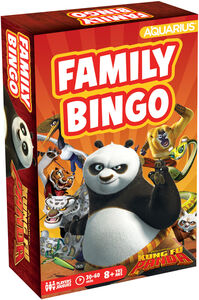 Kung Fu Panda Family Bingo Game