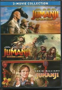 Jumanji: 3-Movie Collection: Jumanji / Jumanji: Welcome to the Jungle /Jumanji: The Next Level