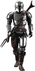 Bandai Hobby - Star Wars - 1/12 The Mandalorian (Beskar Armor) Silver Coating Version Model Kit