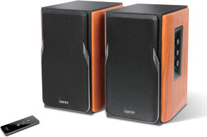 Edifier R1380T 2.0 Bookshelf Speakers 42 Watts (Brown)