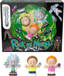 Little People Collector: Rick and Morty 3-Piece Figure Set