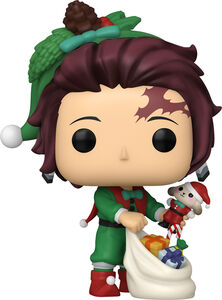 Funko POP! Plus: Demon Slayer - Tanjiro (Holiday)