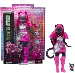 Monster High Catty Noir Doll with Pet Cat Amulette