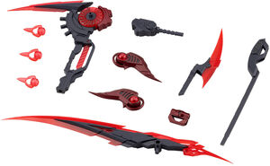 Kotobukiya - MSG - Heavy Weapon Unit-70 Evil Scythe Black Ver Model Kit