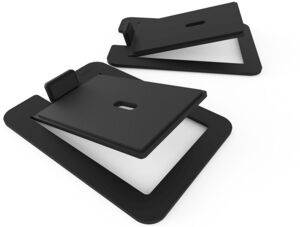 Kanto S6 Desktop Speaker Stands for Large Speakers - 2 Pack (Black)