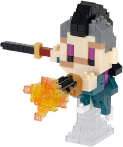 Nanoblock - Demon Slayer - Character Collection Series - Genya Shinazugawa