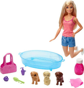 Barbie Doll and Pets Playset