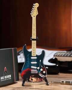 Jimi Hendrix Fender Strat Both Sides Of The Sky 10 Inch Miniature Guitar