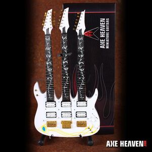 Steve Vai Signature JEM Triple-Neck W/ Seeing Eye Pyramid 10 Inch Miniature Guitar