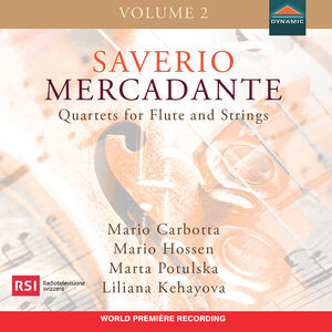 Saverio Mercadante, Quartets for Flute & Strings, Vol. 2