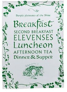 WETA Workshop - The Lord of The Rings Trilogy - Simple Pleasures of the Shire Tea Towel