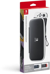 Switch Accessory: Case - Nintendo Carrying Case and Screen Protector