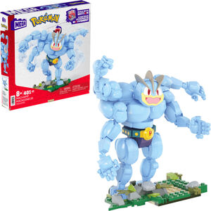 MEGA BLOKS Pokemon: Machamp, 401 Piece Building Toy Set