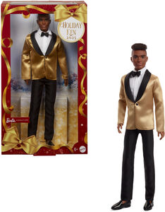 Barbie Holiday Ken Doll 2025, Black