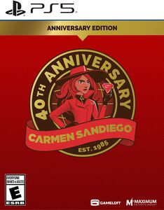Carmen Sandiego 40th Anniversary Edition for Playstation 5