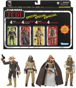 Star Wars: Return of the Jedi - Vintage Collection - Jabba’s Court Denizens Action Figure 4-Pack