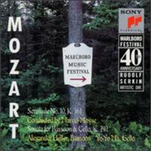 Serenade, K.361 / Sonata for Bassoon & Cello