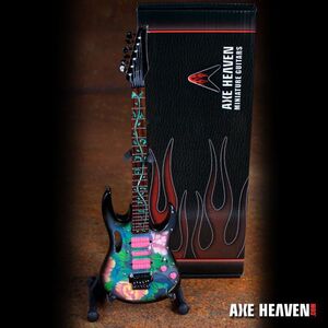 Steve Vai Signature Jem Lotus 10 Inch Miniature Guitar Replica Collectible