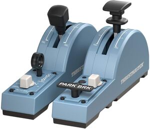 PC Accessory:  Flight - Throttle Control -Thrustmaster TCA Quadrant Add On - Airbus Edition