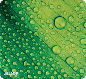 Allsop 31624 Naturesmart Mouse Pad - Leaf Raindrop