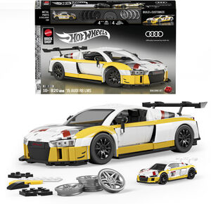 Mattel Brick Shop Mattel Brick Shop Hot Wheels ‘15 Audi R8 Lms Building Toy Kit