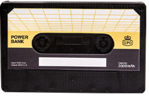 GPO GPOCPB CASSETTE POWER BANK