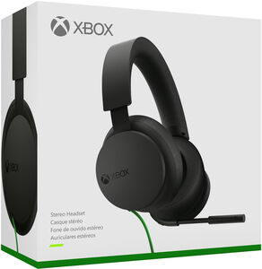 XBOX Accessory: Wired Headset - Microsoft Stereo Headset - Black: Compatible with PC, Switch, PS5, XBOX X|S