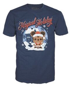 FUNKO BOXED TEE: Disney Holiday - Santa Mickey - L