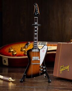 Gibson Firebird V Vintage Sunburst 10 Inch Miniature Guitar Replica