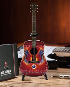 Journey Greatest Hits Tribute 10 Inch Miniature Acoustic Guitar Replica