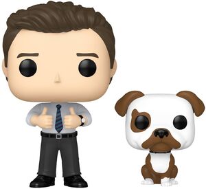 FUNKO POP & Buddy: Parks and Rec - Chris & Champion, 15th Anniversary