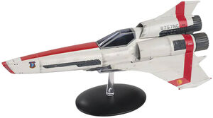 Battlestar Galactica - Modern Viper MK II Starbuck Variant Die-Cast 10.5" Ship