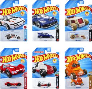 Hot Wheels Basic 1:64 Car 72-Piece J Assortment