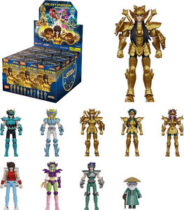 Blokees - Saint Seiya - Galaxy Version - 02: The Legend of the Gold Saints Model Kit 9ct Display