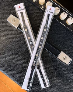 Jimmie Vaughan Signature JV Texas 10 Inch Miniature Guitar Strap Replica