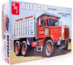 AMT Autocar Dump Truck 1/25 Scale Model Kit