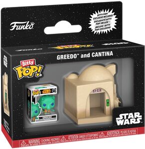 Funko Bitty POP!: Town: Star Wars - Towns Greedo and Cantina