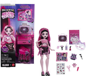 Monster High Self-Scare Secrets Draculaura Fashion Doll & Accessories