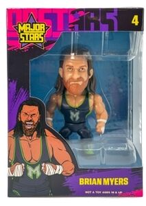 Major Stars Wrestling Brian Myers 4 Figure