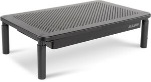 Allsop 32545 Metal Art Tri-Level Adjustable Monitor Stand with Drawer