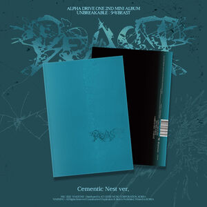 Alpha Drive One 2nd Mini Album 'Unbreakable Beast' - Cementic Nest
