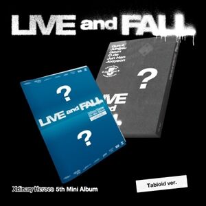 Live And Fall - Tabloid Version - incl. Photocard, Unit Photocard, Polaroid + 20pg Tabloid Booklet