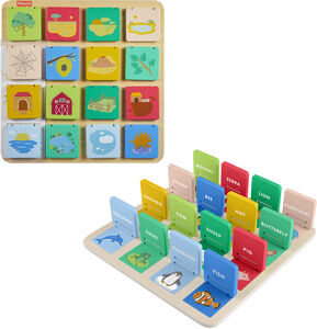 Fisher Price Wooden Lift & Reveal Board