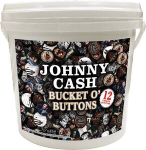 Johnny Cash 144 PC Bucket O' Buttons