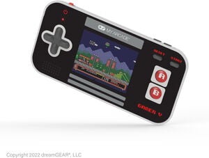 My Arcade - Gamer V Classic 220 Games Handheld Game System (Black, Gray & Red)