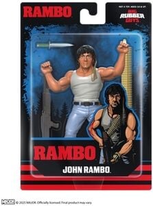 Big Rubber Guys Rambo 8 Figure