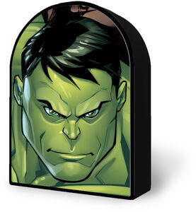 Marvel The Hulk contains 300pc 12x18 in 3D Lenticular Puzzle in a Shaped Tin