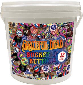 Grateful Dead 144 PC Bucket O' Buttons