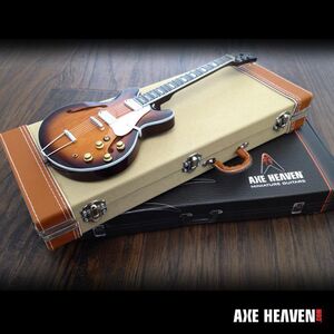 Guitar Case Vintage Tweed Style 10 Inch Miniature Guitar Replica